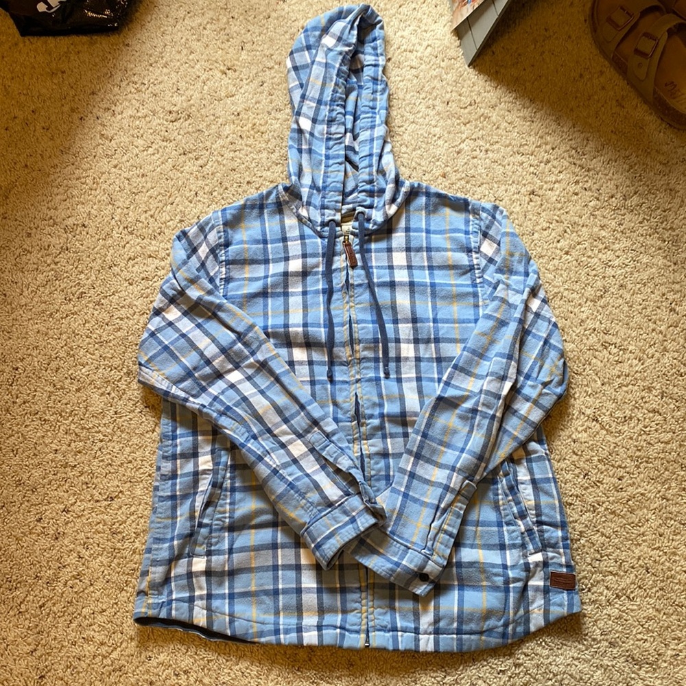 Men's L.L Bean Flannel Zip up